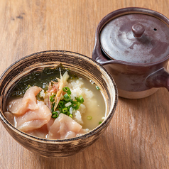 鶏白湯茶漬け
