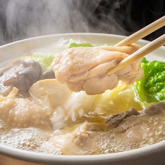 国産鶏の水炊き鍋