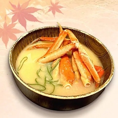 日替わりカニの味噌汁