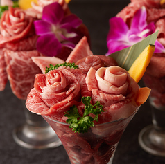 ★誕生日・記念日に★フォトジェ肉な《肉パフェ》or《肉ケーキ》プレゼント♪の写真