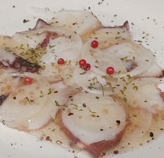 タコのカルパッチョ