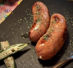 【世界三大黒豚】沖縄島黒豚アグー豚!吹き出る肉汁に注意!極太超粗挽きソーセージ!