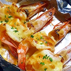 エビのマヨネーズラクレットチーズ焼