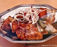 いろいろ野菜の黒酢の酢豚(小)