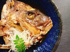 魚のカマあら炊き