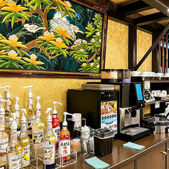 豊富なドリンクバーでワクワクを★
