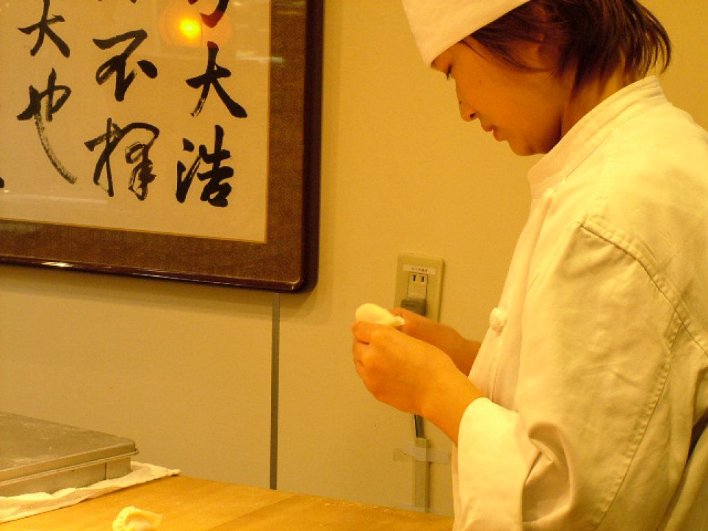 もちろん小籠湯包はすべて手作り。まごころを込めて、お作りします。