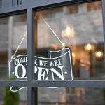 アメリカンダイナー風のお洒落で落ち着いた雰囲気のお店です。