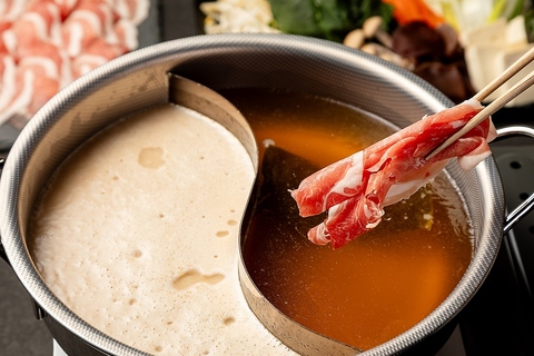 厳選された北海道産を楽しめるしゃぶしゃぶ