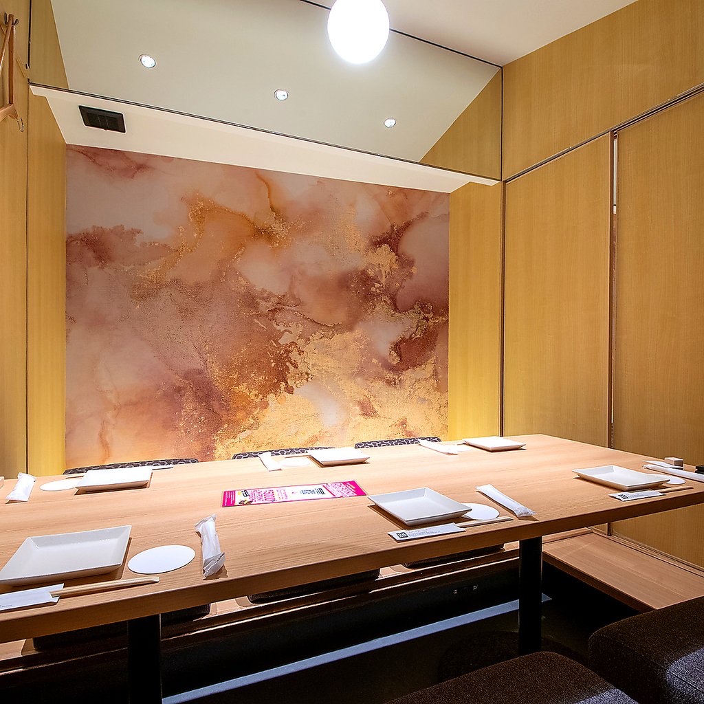 【全席個室！】落ち着いた雰囲気の海鮮個室居酒屋です。熊本でのご宴会ならお任せ！