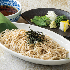 薬味で楽しむひやし信州そば