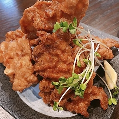 大きな地鶏ザンギの写真