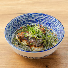 大葉味噌の焼きおにぎり茶漬け