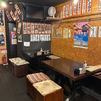 みんなで盛り上がりたい時は貸し切りで心置きなく◎