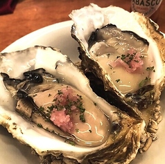 本日の生牡蠣 ～シャンパンビネガーとエシャロットを添えて～