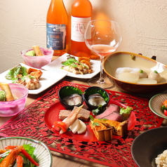 天ぷらとワインぶどうの花 敷島ビル店の特集写真