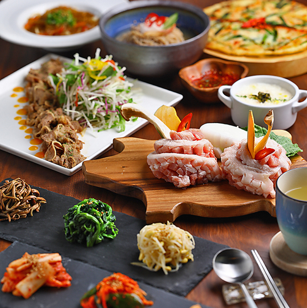 各種ご宴会に◎人気の韓国料理が揃った満足度の高いバランスのいいコースを多数ご用意！