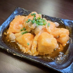 秋魚ときのこの和風オーロラ和え