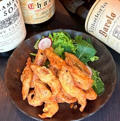 サクサク甘エビの唐揚げ