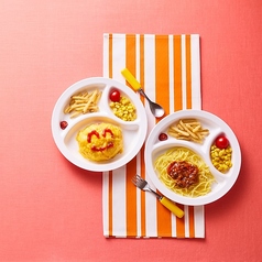 オムライスプレート(写真左)/パスタプレート(写真右)