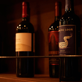 料理に合うワインを種類豊富にご用意。