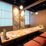 大人数でのご宴会にも対応可能な完全個室ご用意。熊本での同窓会などに！