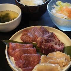 焼肉ふじながのコース写真