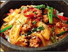 豚肉石焼ビビンバ