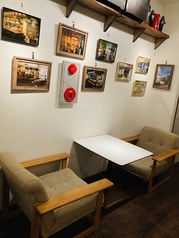 ２名様がけのお席もございます◎