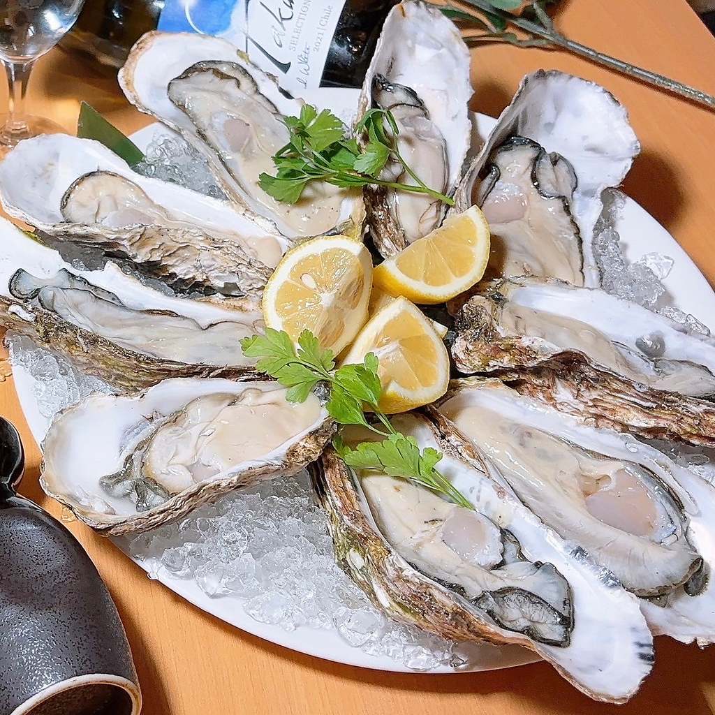 朝採れたて生牡蠣♪