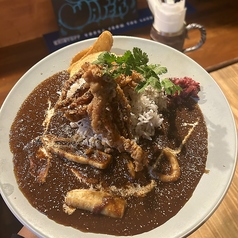 イカの山椒カレー