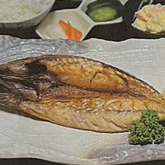 伴助のホッケ干物定食