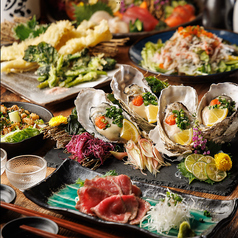 【個室居酒屋】牡蠣・海鮮・日本酒　魚匙 ～うおさじ～ 土浦店のコース写真