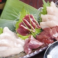 料理メニュー写真&nbsp;地鶏の刺身