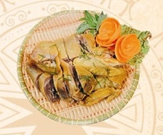 蒸し鶏