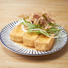 薬味と食べる さっぱり！厚揚げ豆腐