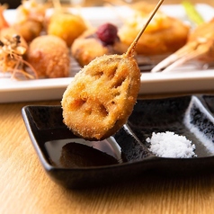 カニクリームコロッケ/フレッシュれんこん