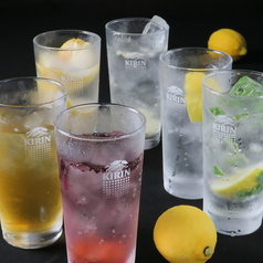 12種類のこだわりレモンサワー