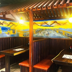 半個室タイプ4名掛け×2卓