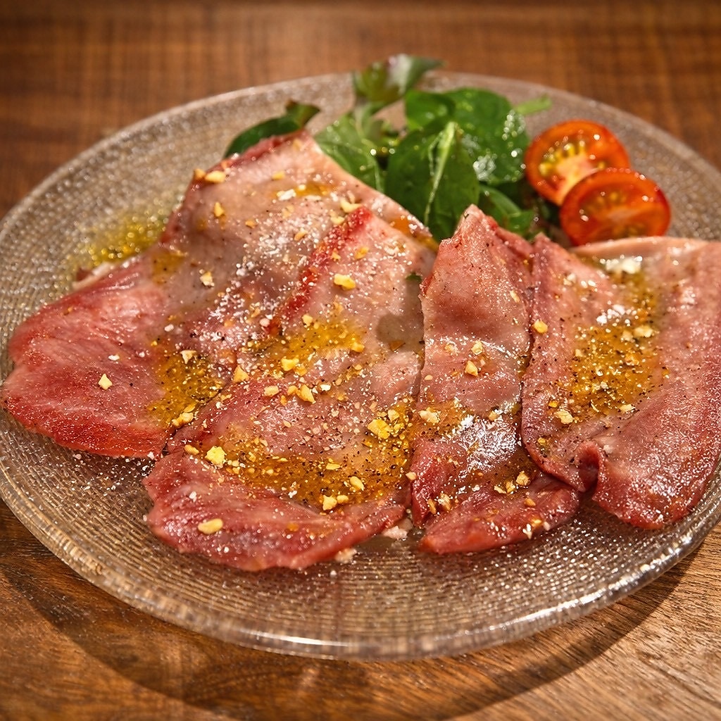 牛タンとハラミのステーキプレート