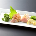料理メニュー写真&nbsp;鶏ももとむねの盛り合わせ（タタキ）