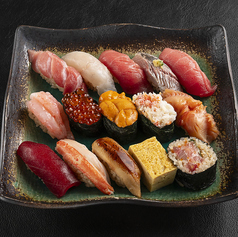 新鮮、美味しい江戸前寿司の写真