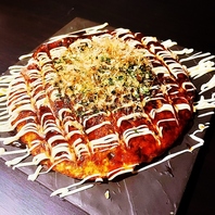 山芋使用オリジナル生地＋ぴんぞろ特製ソース