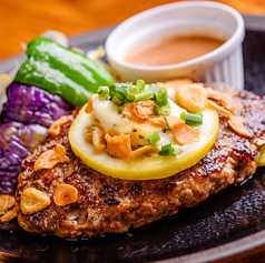 ガーリックハンバーグ