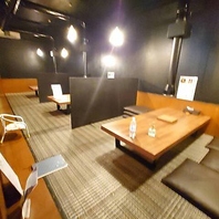 毎月イベントも開催♪お座敷席でゆったり寛ぐ◎