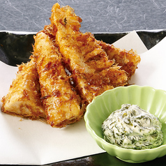 筍の土佐揚げ～わかめマヨソース～
