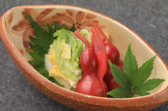 ひょうたん柴漬けと白菜漬物