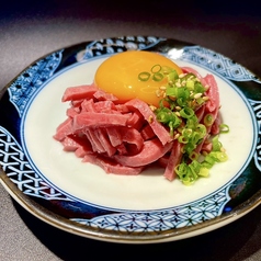 ハツ刺し/牛タン刺し/タンユッケ/和牛タレユッケor和牛塩ユッケ