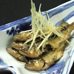〈琵琶湖〉稚鮎の生姜煮
