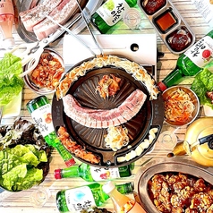 韓国BBQ ガチカジャ ビアガーデンのコース写真